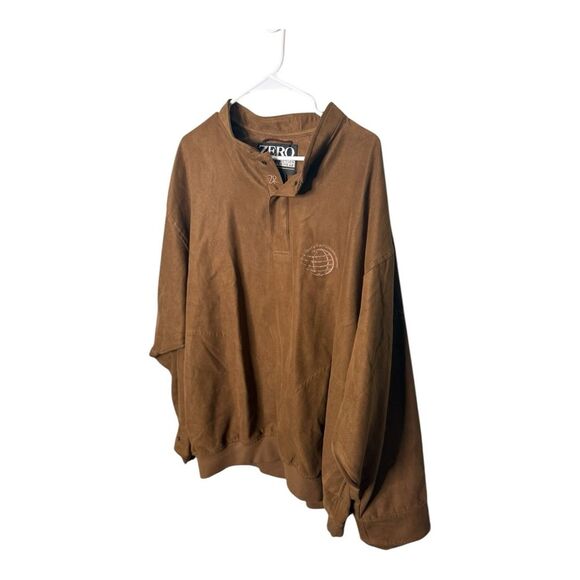 NWT Zero Restriction Men’s Microsuede Golf Jacket Size XL - Picture 2 of 10